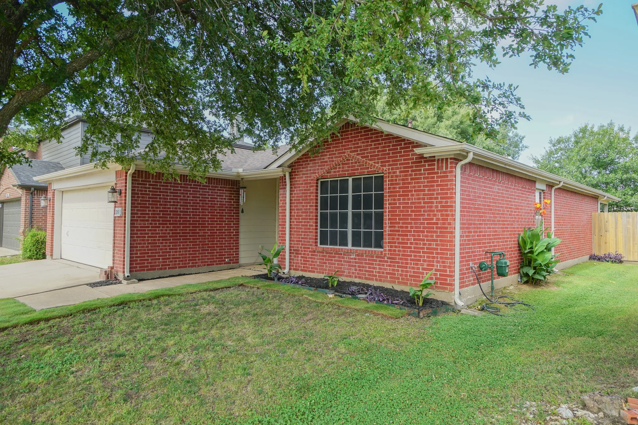 Front house view 203 Grassy Creek Dr, Wylie, TX 75098