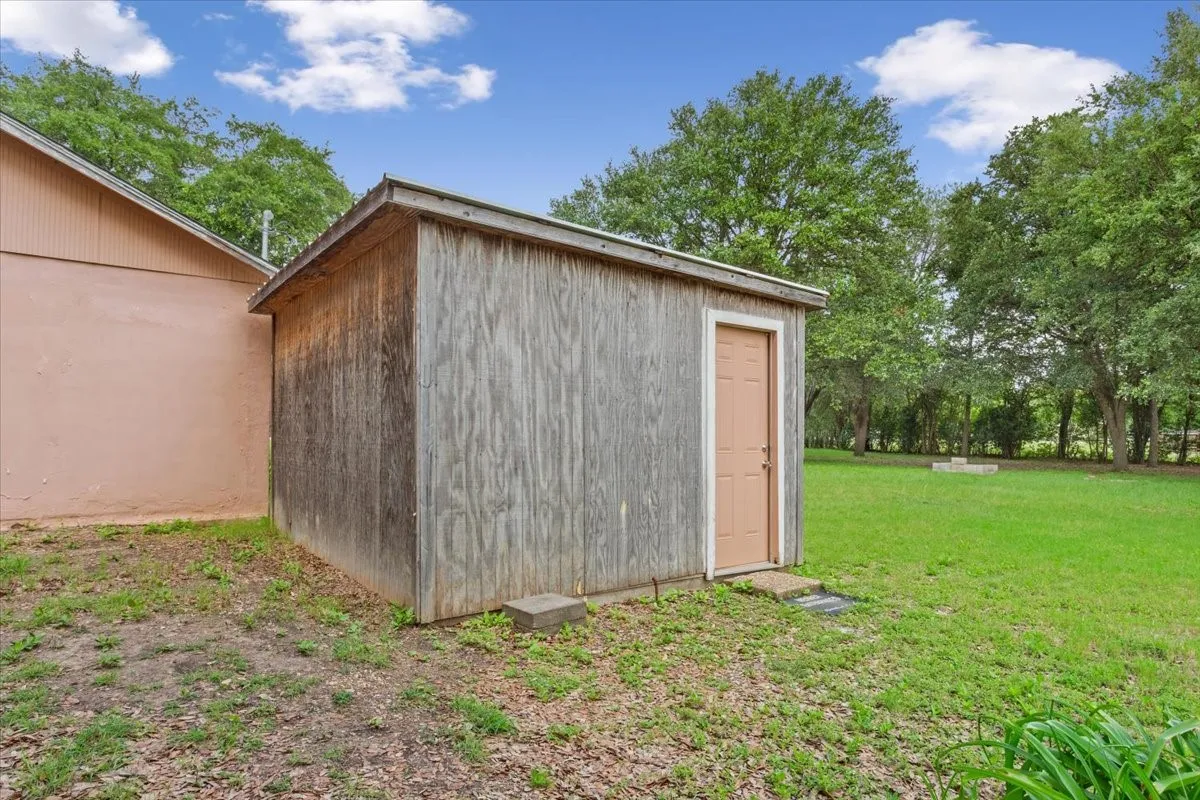 Shed Exterior View
