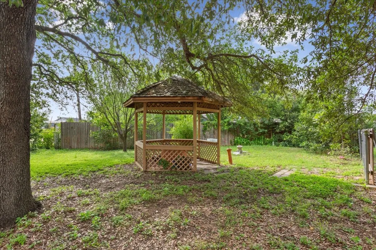 Gazebo with Water Well