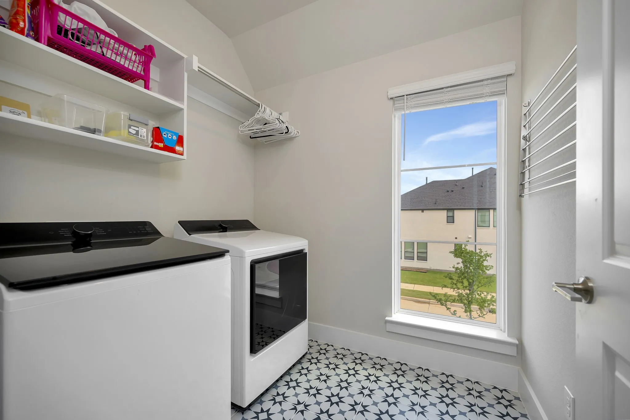 Downstairs laundry room