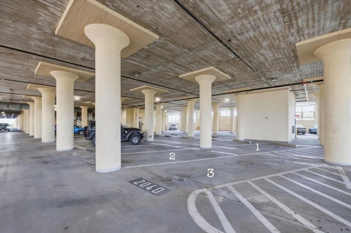 Parking spaces with option for 3rd parking space