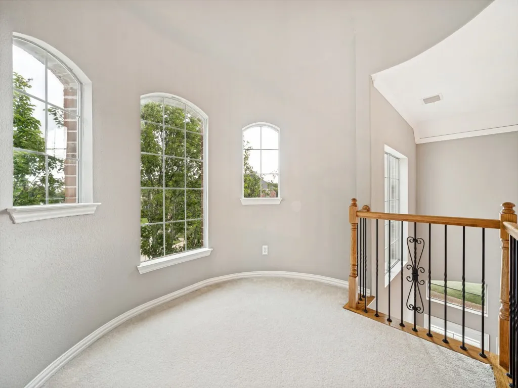 Loft outside of bedroom