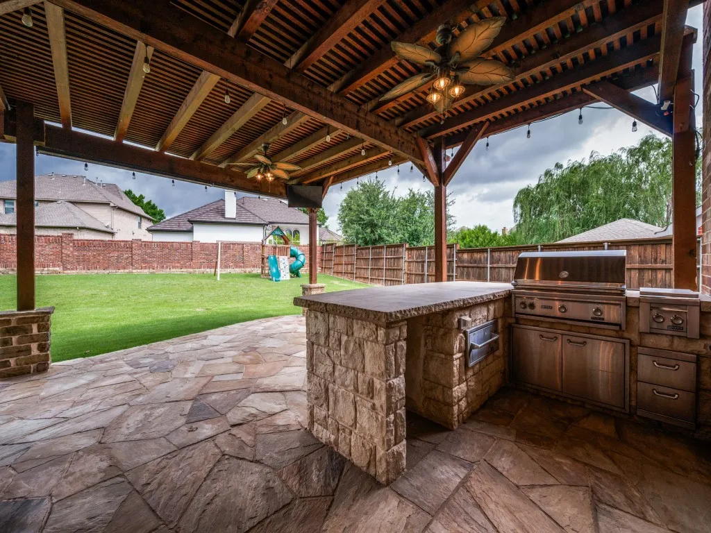 Large Covered Patio
