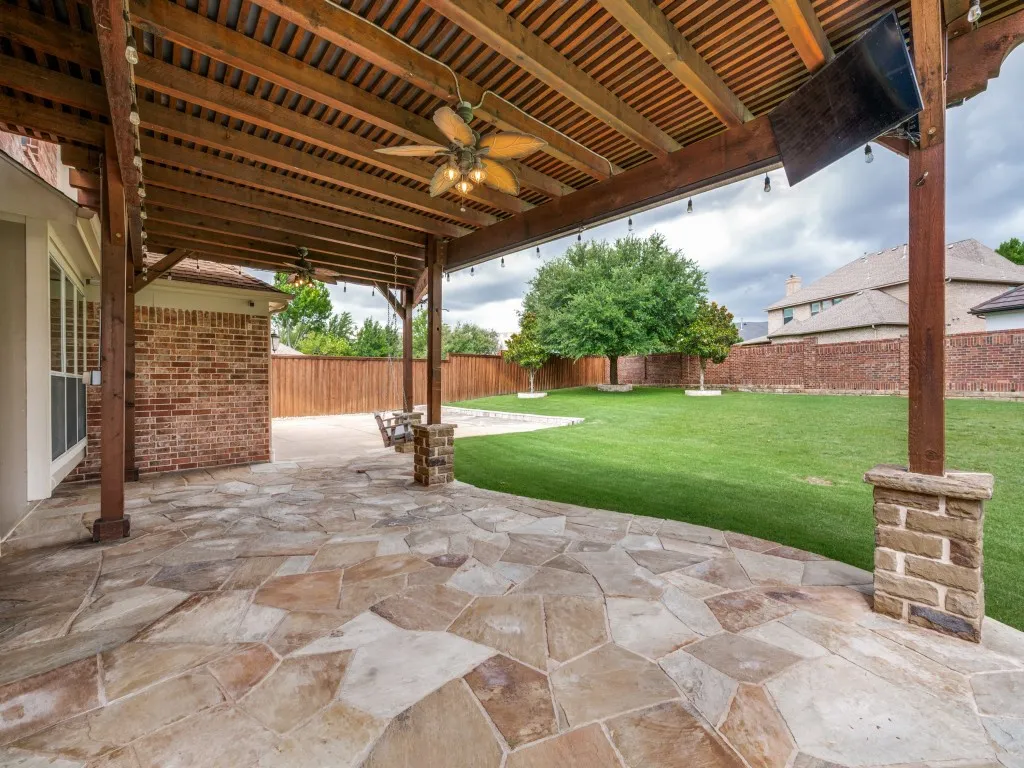 Large Covered Patio