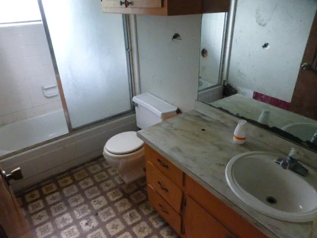 Apartment behind house