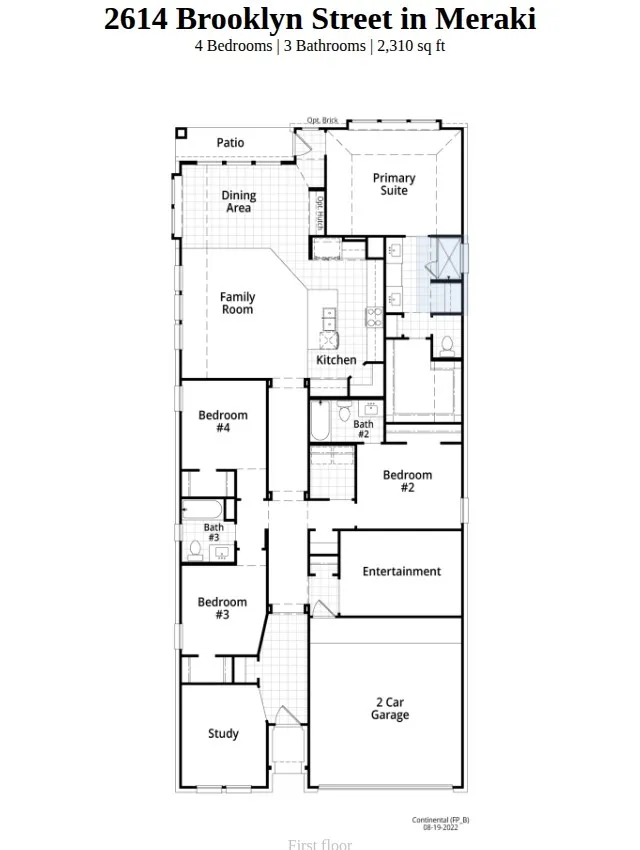 Single Family Residence For Sale in Kaufman County , 2614 Brooklyn Street, Forney, Texas 75126, 4 Bedroom, 3 Bathroom, 2 Garage spaces, 2,310 Sqft, built in 2026, mls#21301305, Real Estate Agent in Forney, Homes For Sale in Kaufman county, Homes For Sale in Forney, Realtor in Forney Texas, Real Estate Brokerage Independent Realty Texas, Luminita Cordes Realtor