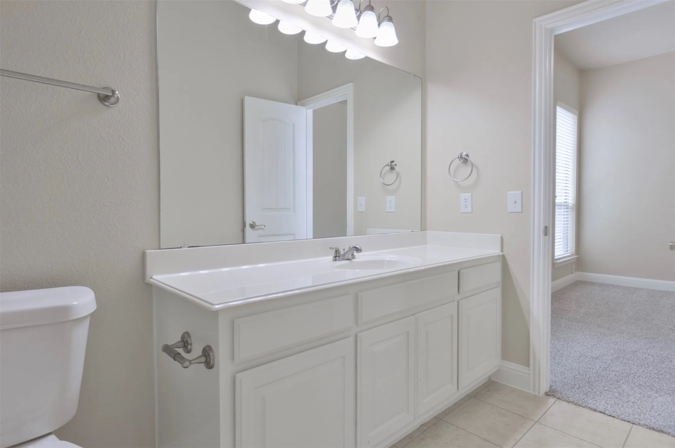 Downstairs Jack & Jill bathroom
