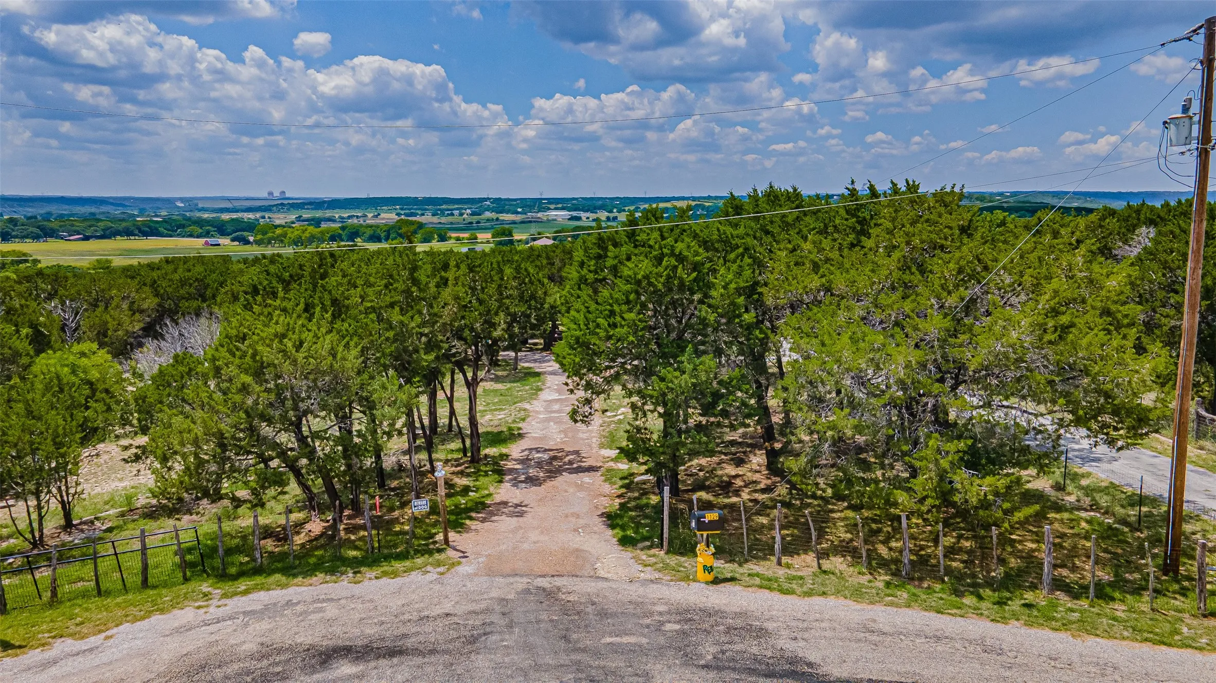 Entrance to property