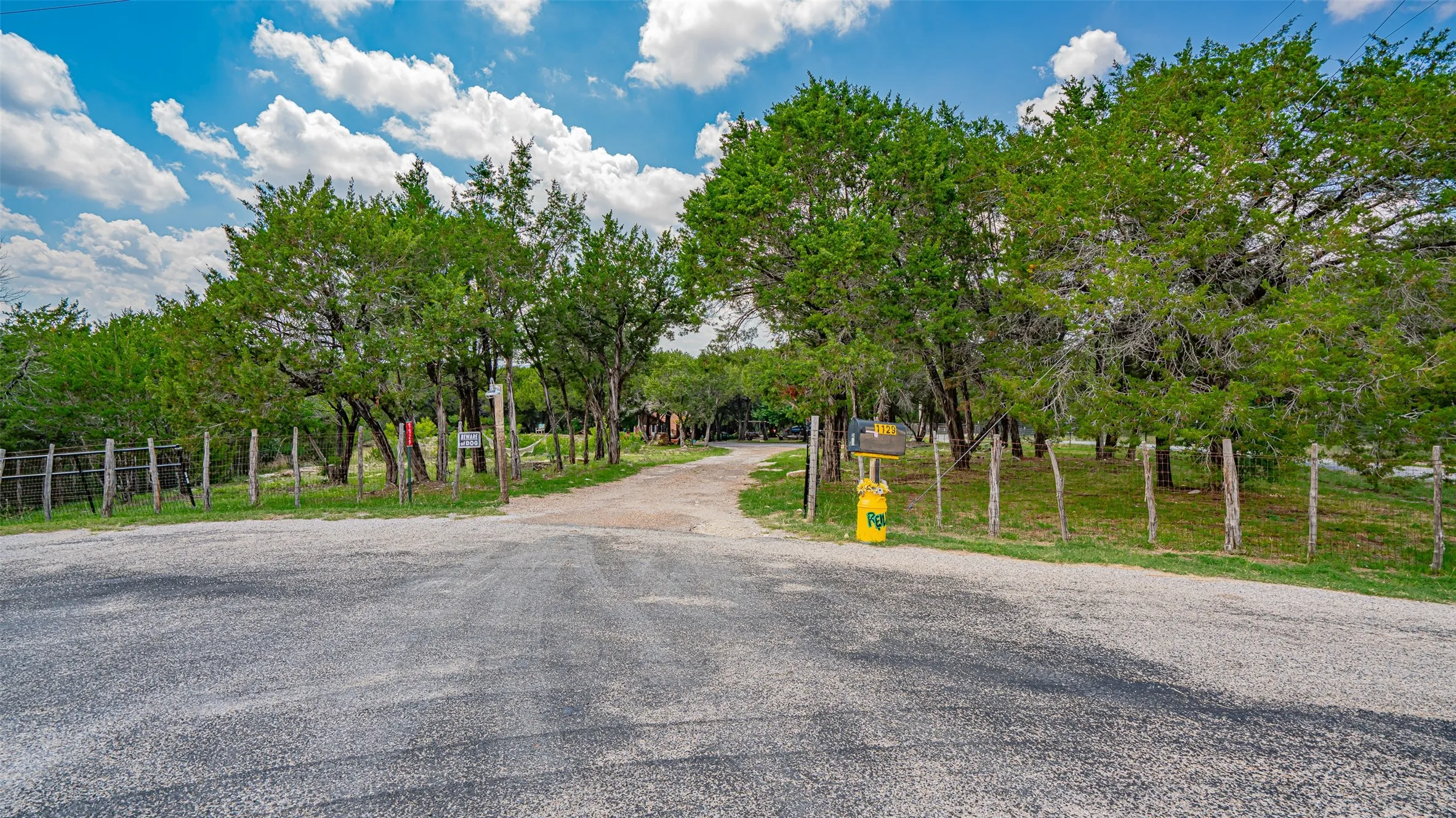 Entrance to property