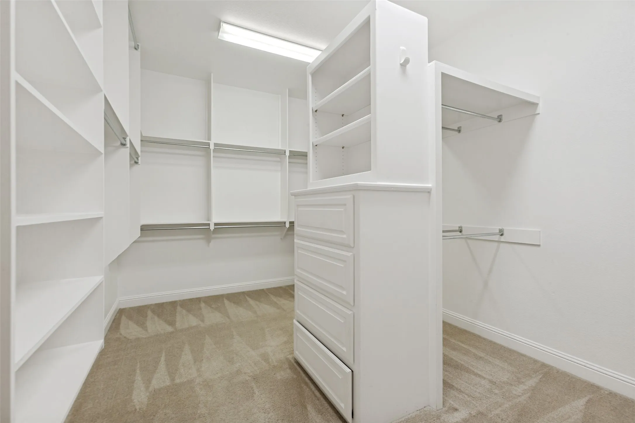 Primary closet is huge and connects to the laundry room