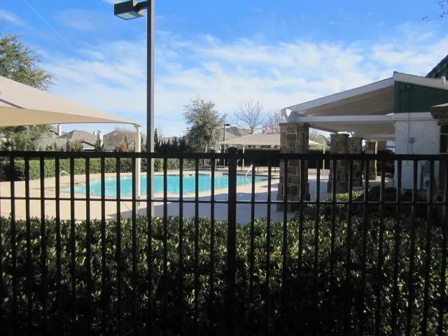 One of the community pools within walking distance.