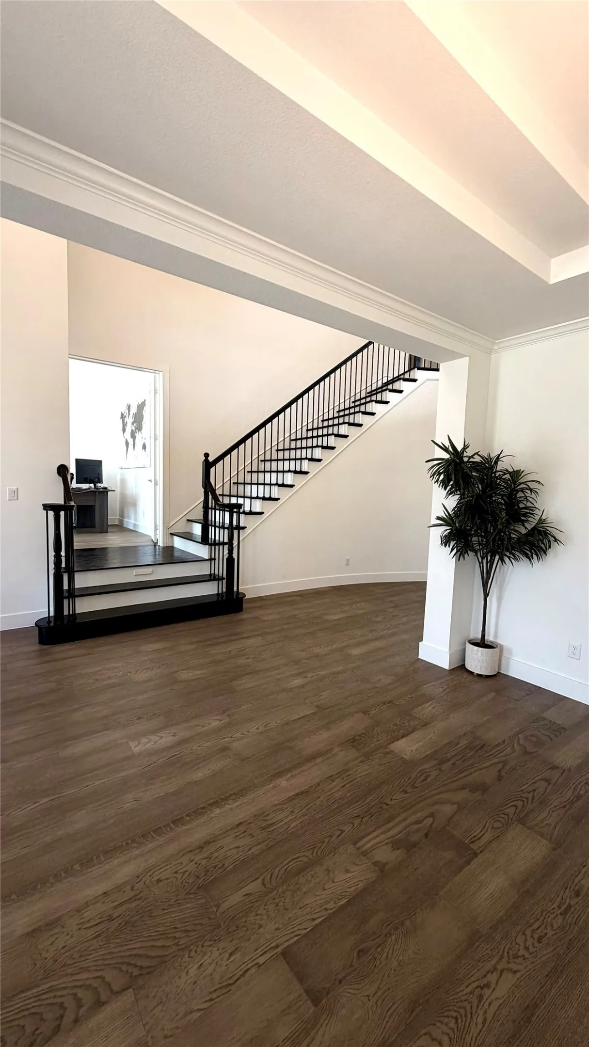 Stairs to the home office