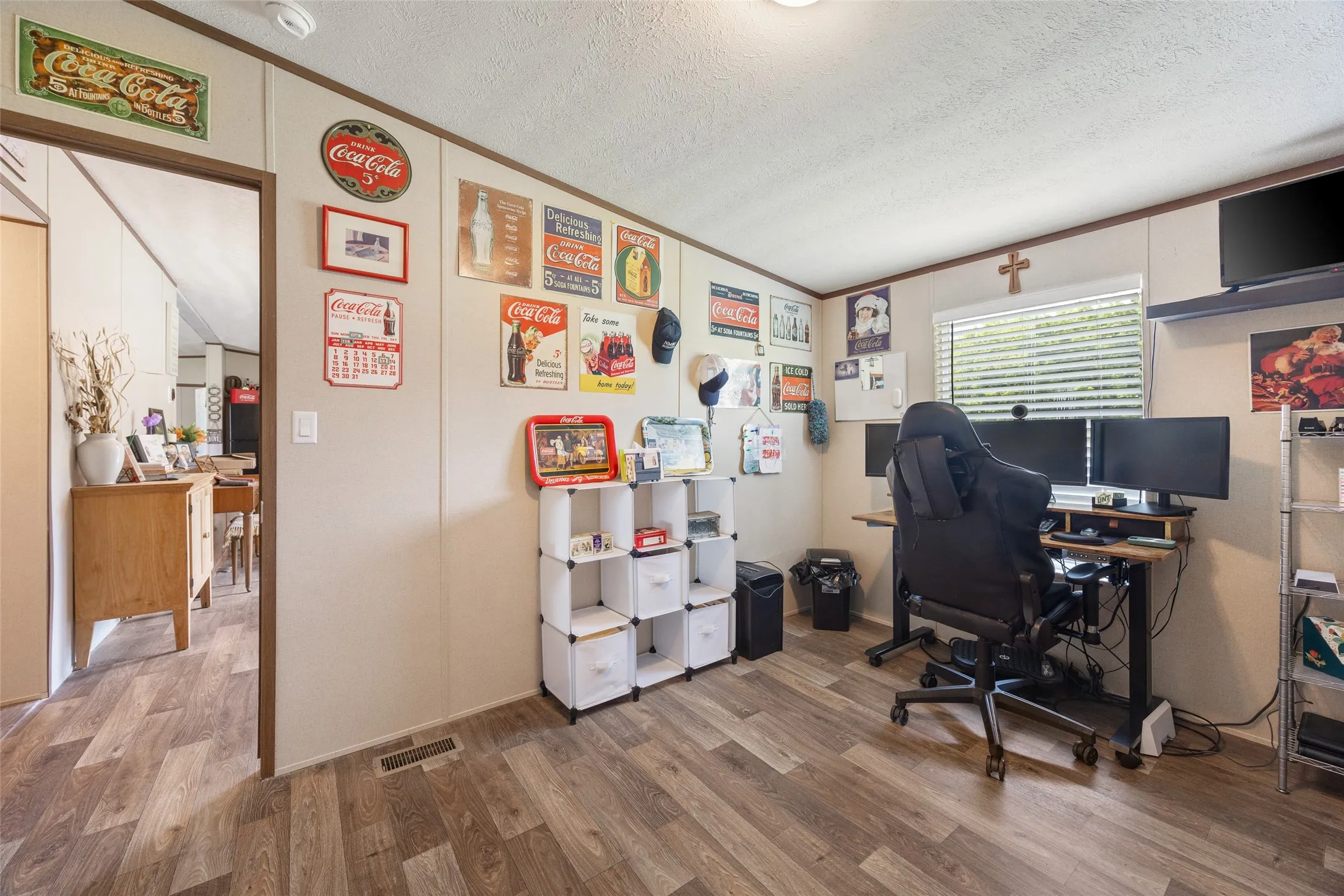 Bedroom 2 used as an office