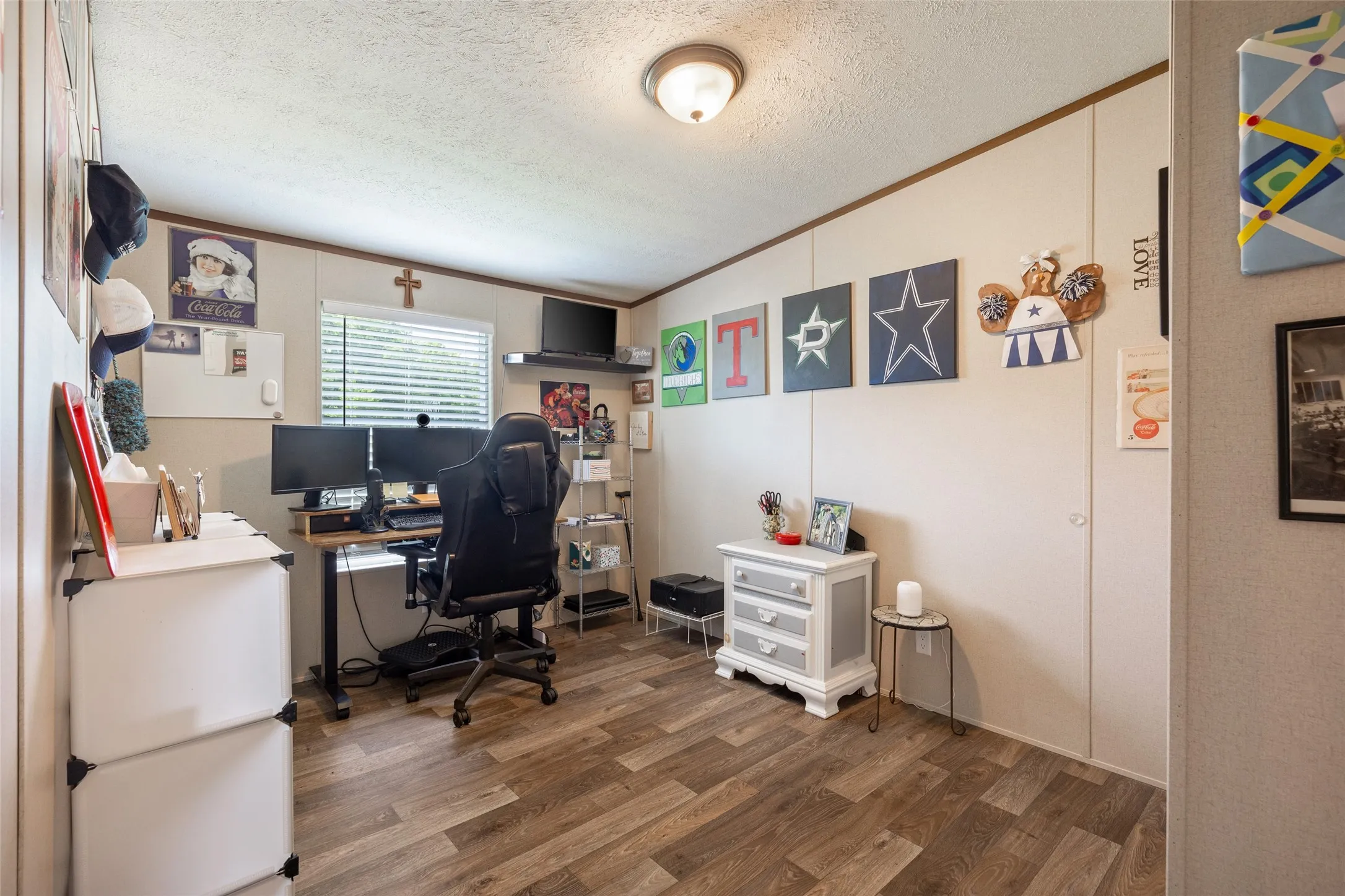 Bedroom 2 used as an office