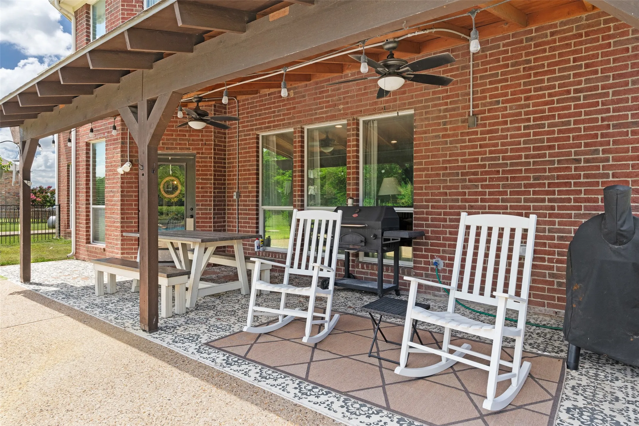 Large Covered Patio