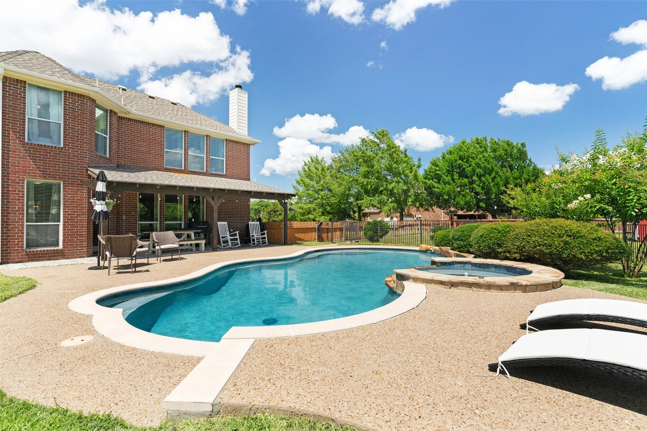Beautiful pool area!