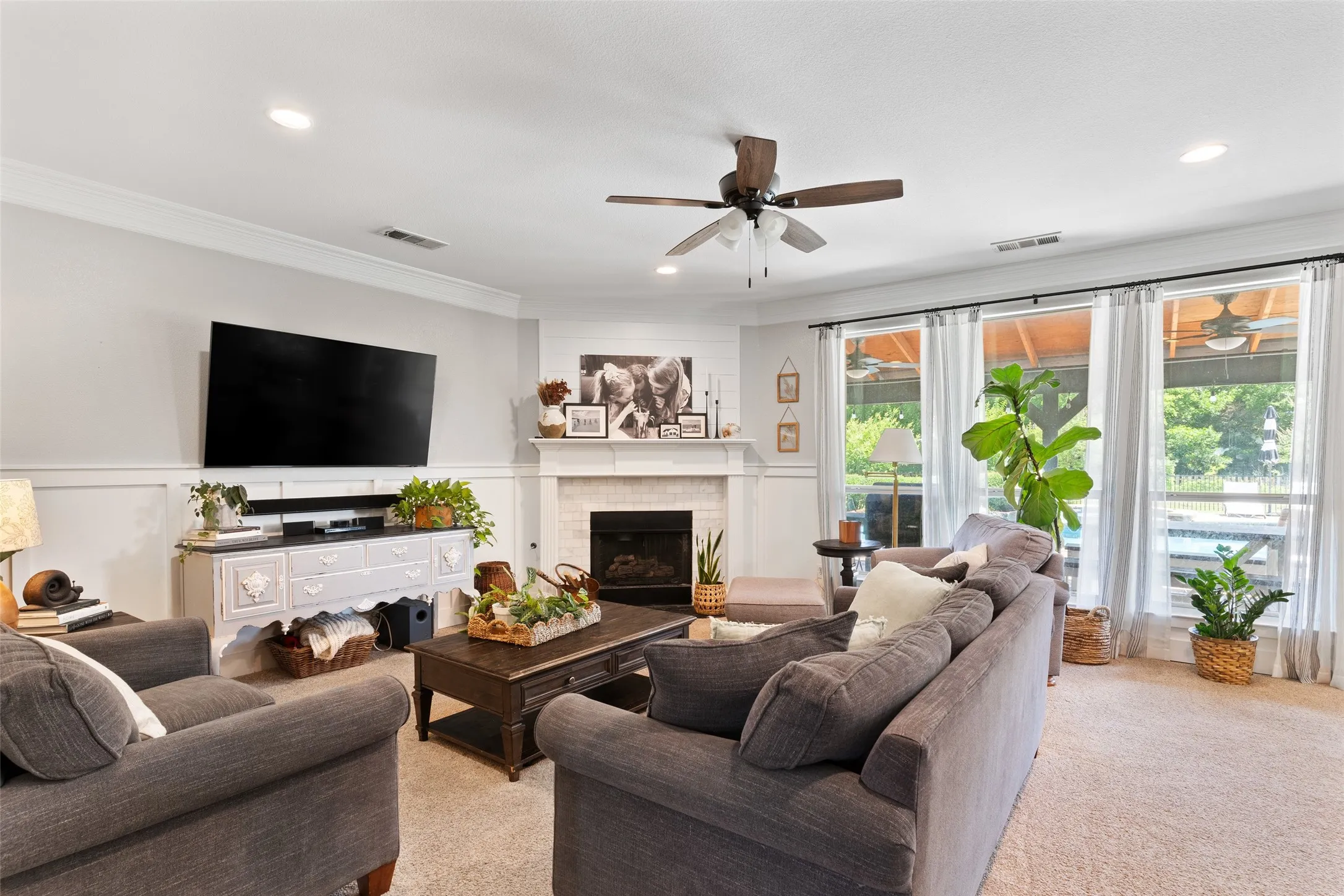 Living Room with great views!
