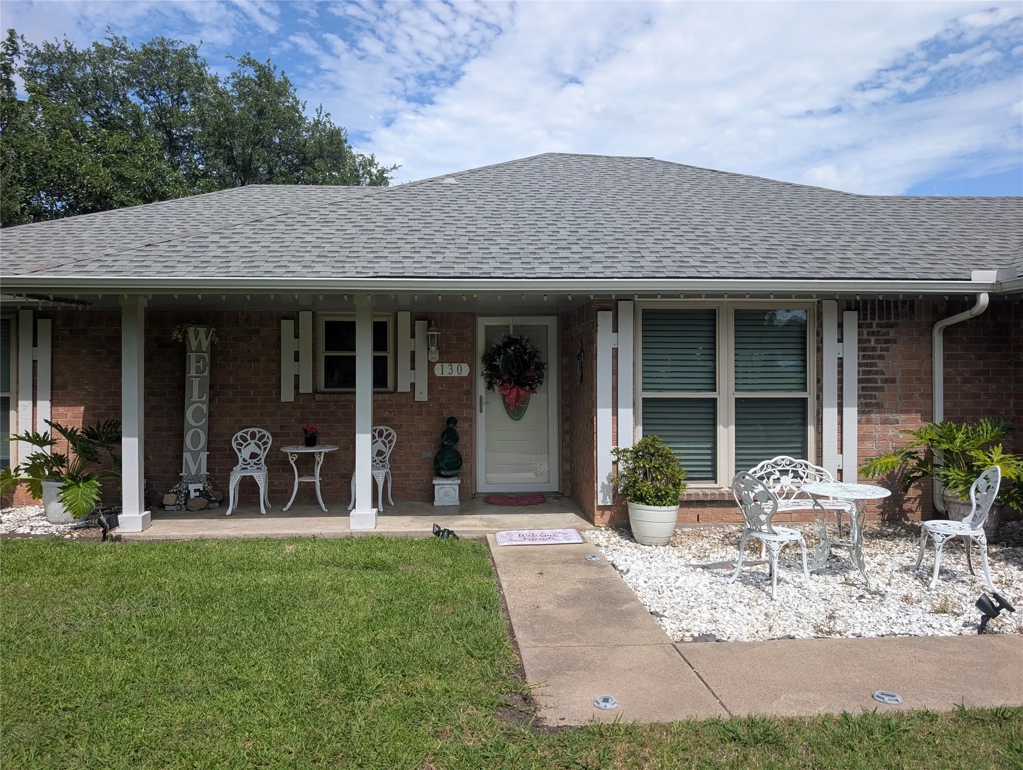 Welcome to 130 Mabry Lane.  Come enjoy your country living on this front porch.