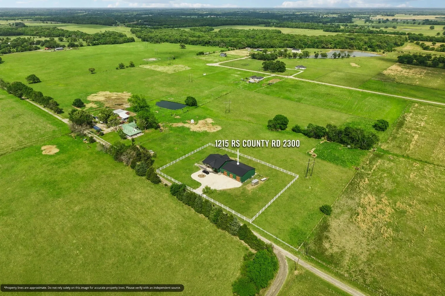 Includes Road Frontage, Fence is not representative of the exact Boundary lines and type of fencing.
