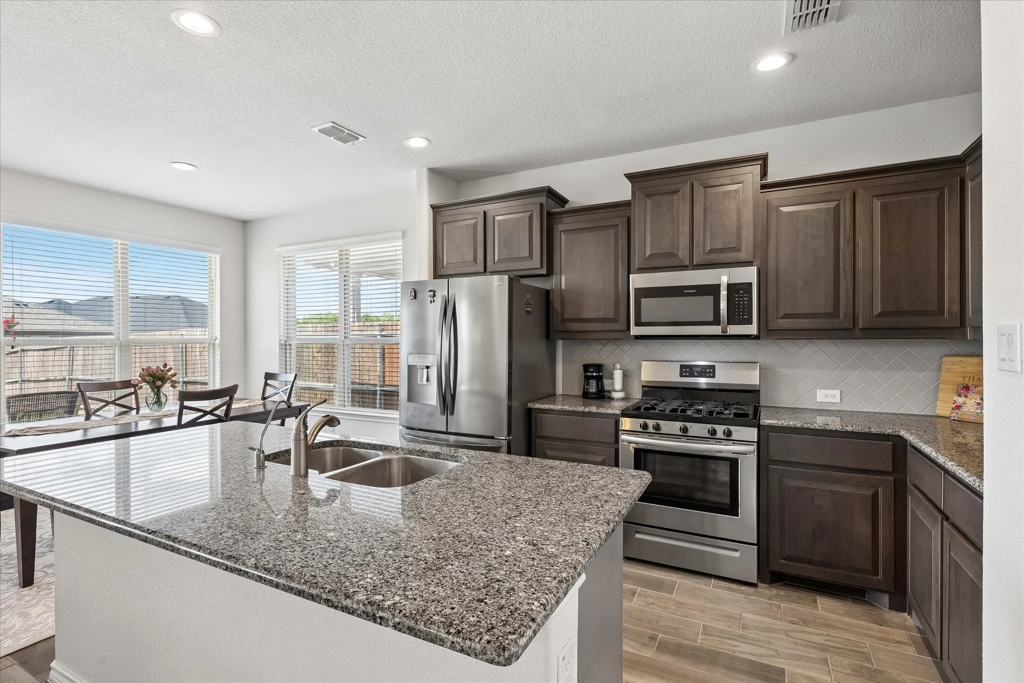 Kitchen with Gas Range
