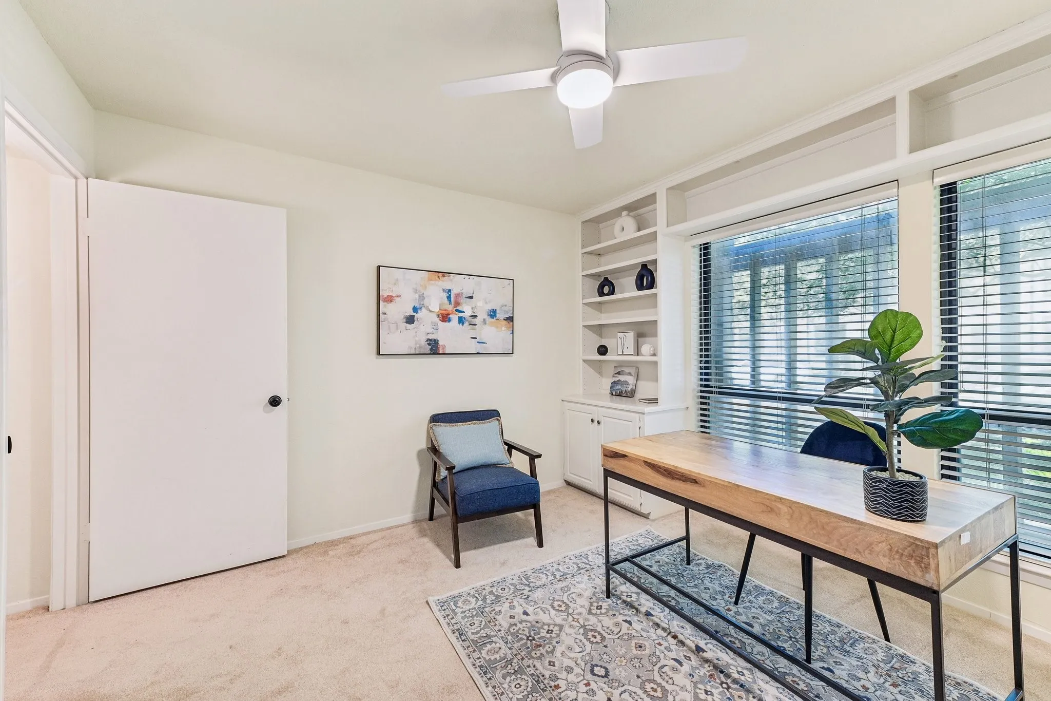 Downstairs bedroom, office, flex room
