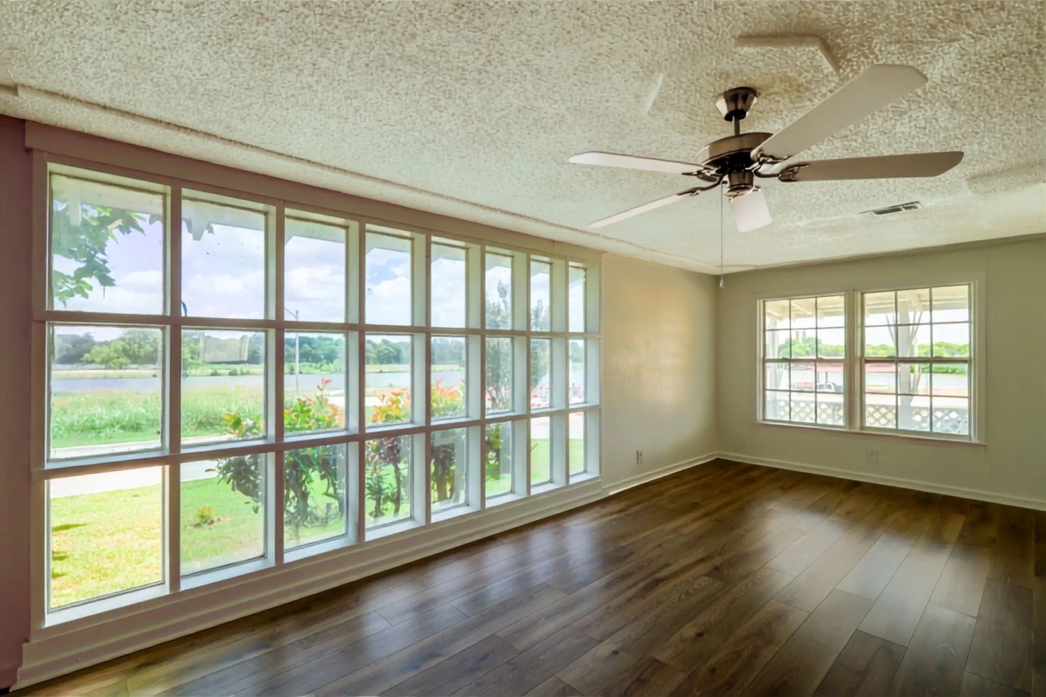 Spacious room featuring a huge picture window with incredible views.