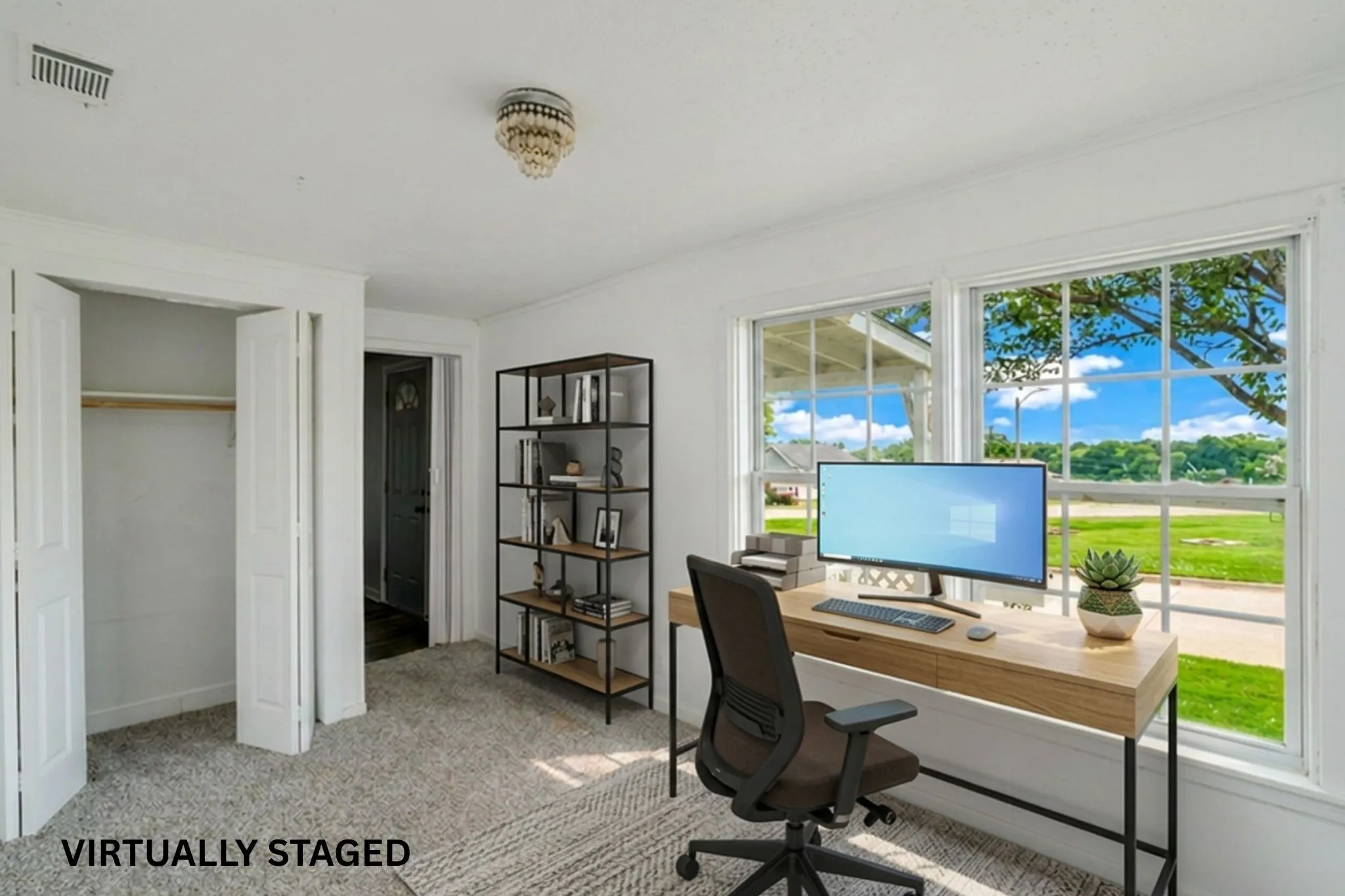 Virtually Staged as an office