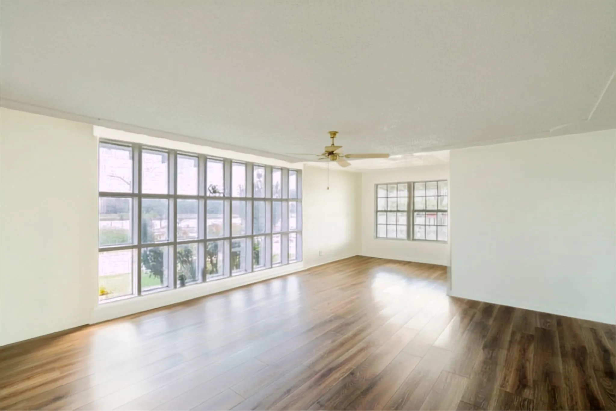 1 of 2 spacious living areas