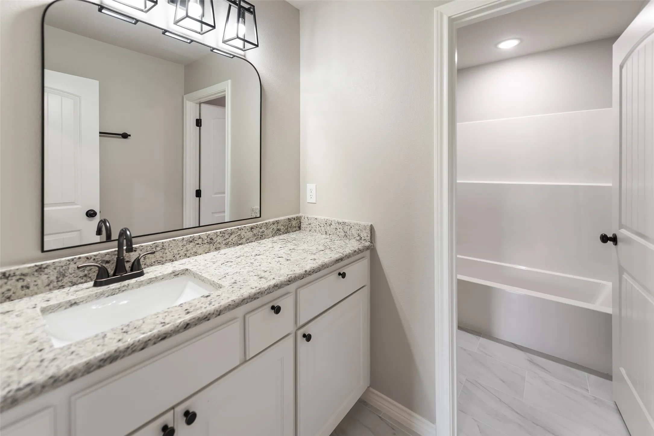 Hall bathroom