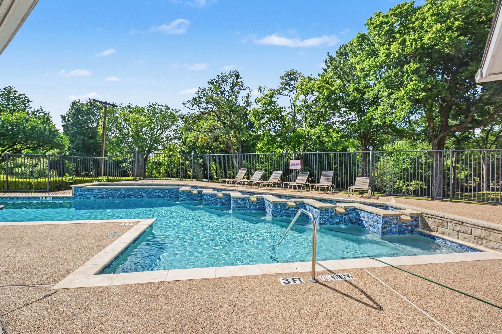 Pool 1 of 2 with spa