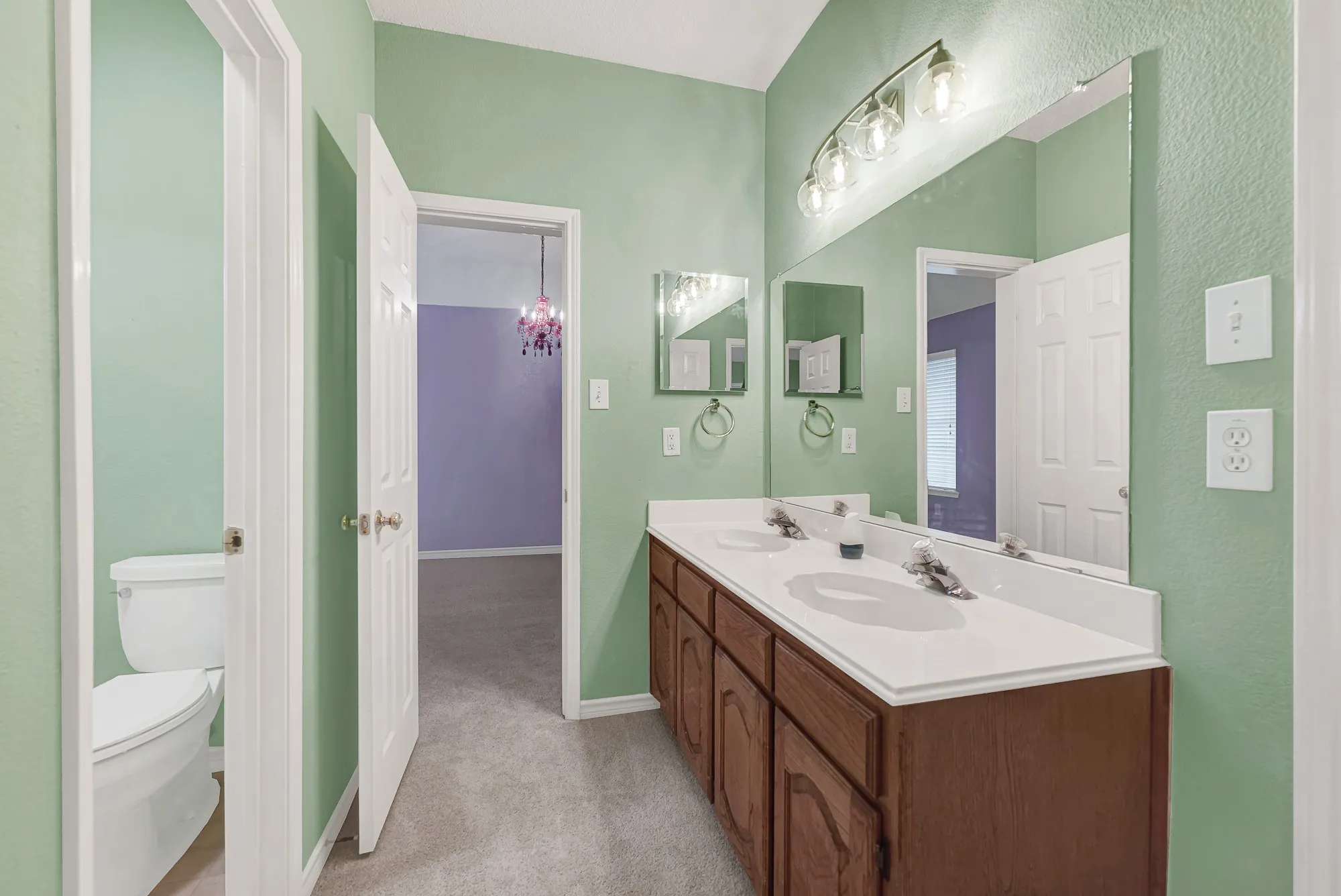 Jack & Jill bath for the 2 bedrooms and gameroom updatirs.