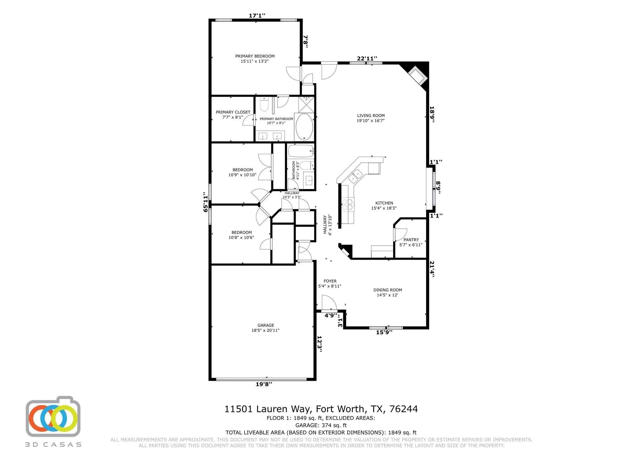 Single Family Residence For Rent in Tarrant County , 11501 Lauren Way, Fort Worth, Texas 76244, 3 Bedroom, 2 Bathroom, 2 Garage spaces, 1,784 Sqft, built in 2003, mls#21301729, Real Estate Agent in Fort Worth, Homes For Rent in Tarrant county, Homes For Rent in Fort Worth, Realtor in Fort Worth Texas, Real Estate Brokerage Independent Realty Texas, Luminita Cordes Realtor