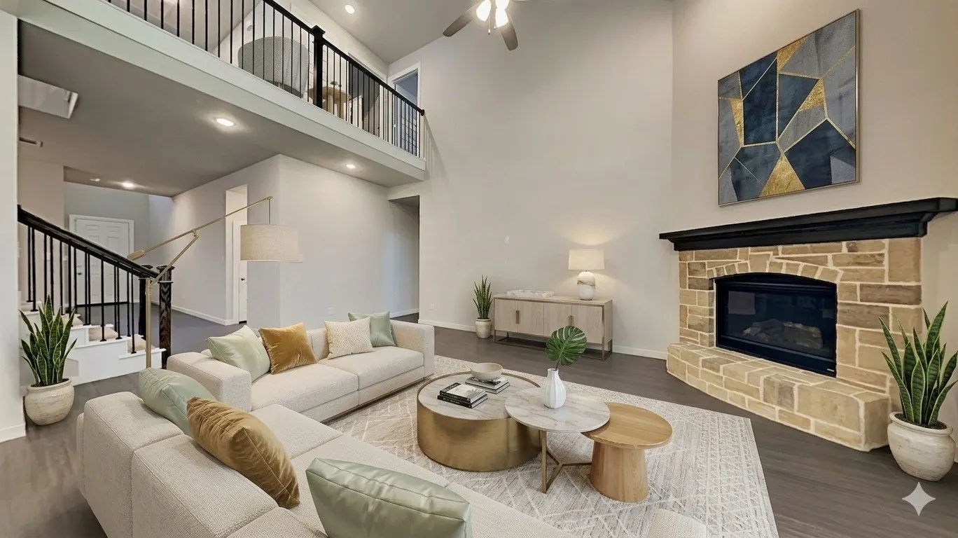 AI virtual staging