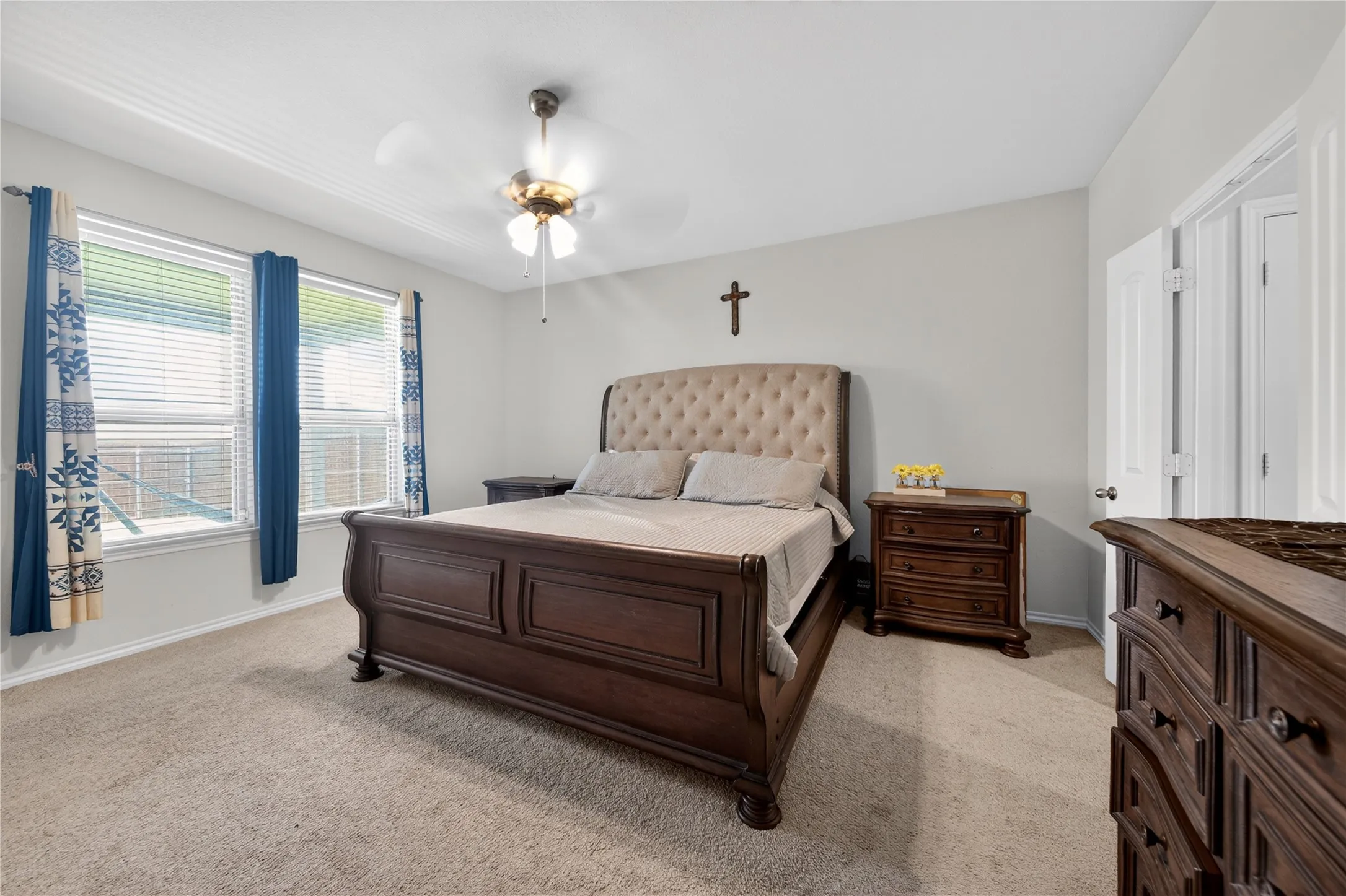 Primary suite on level one