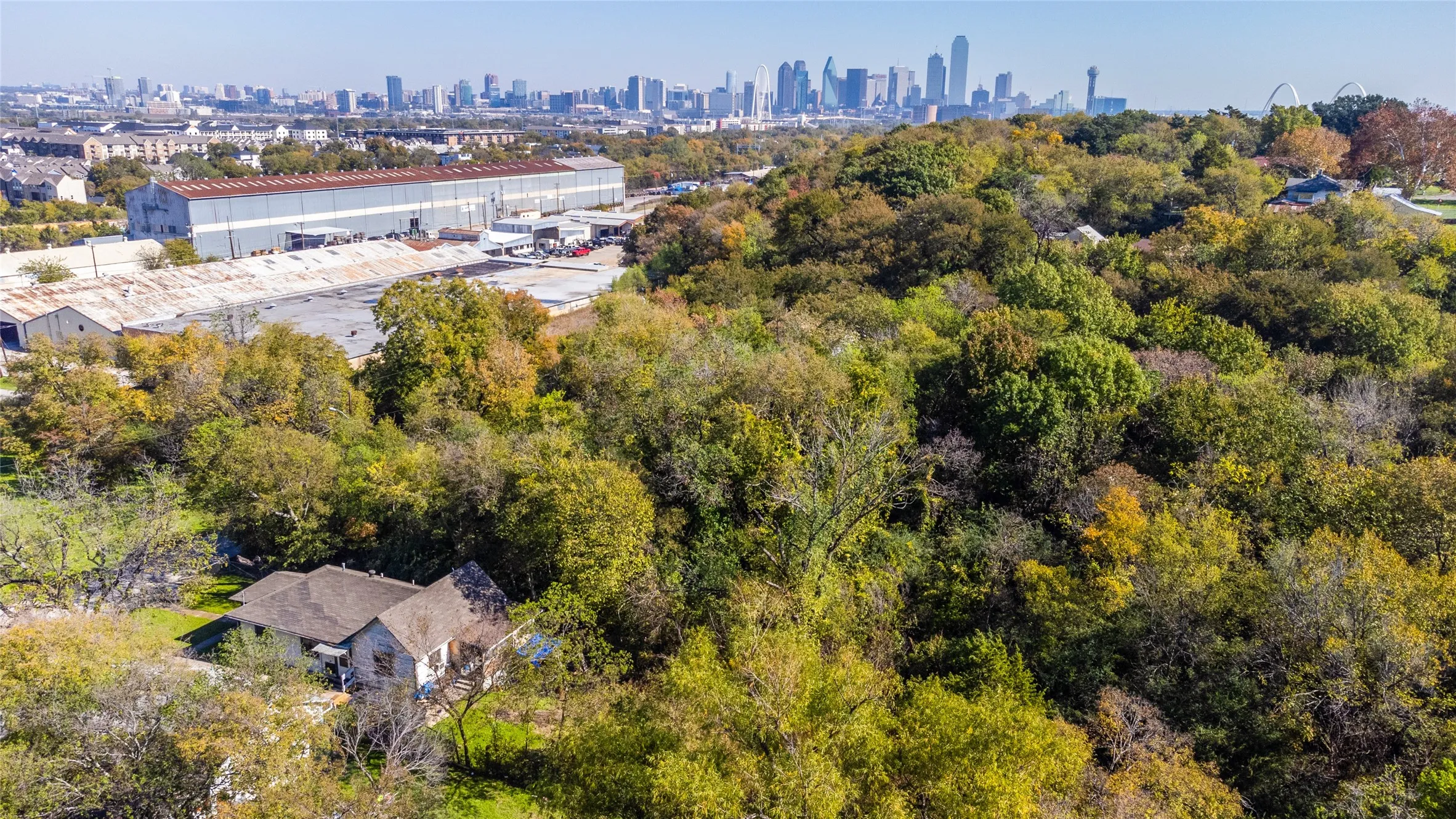 Drone / aerial view