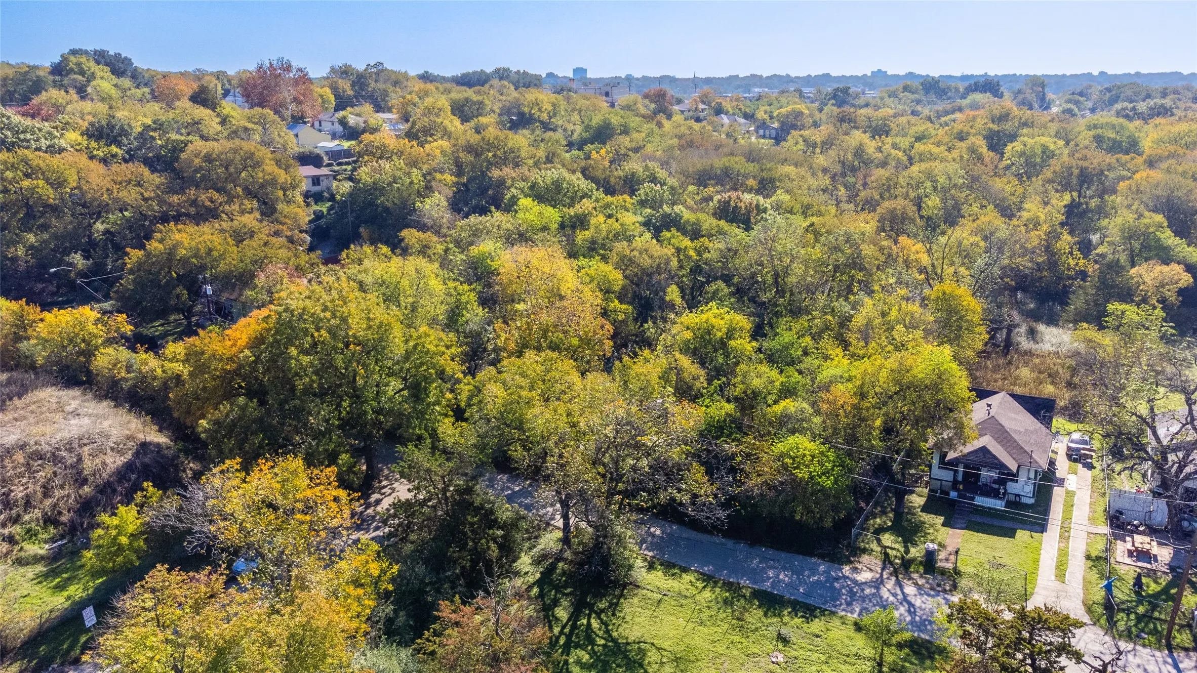 Drone / aerial view