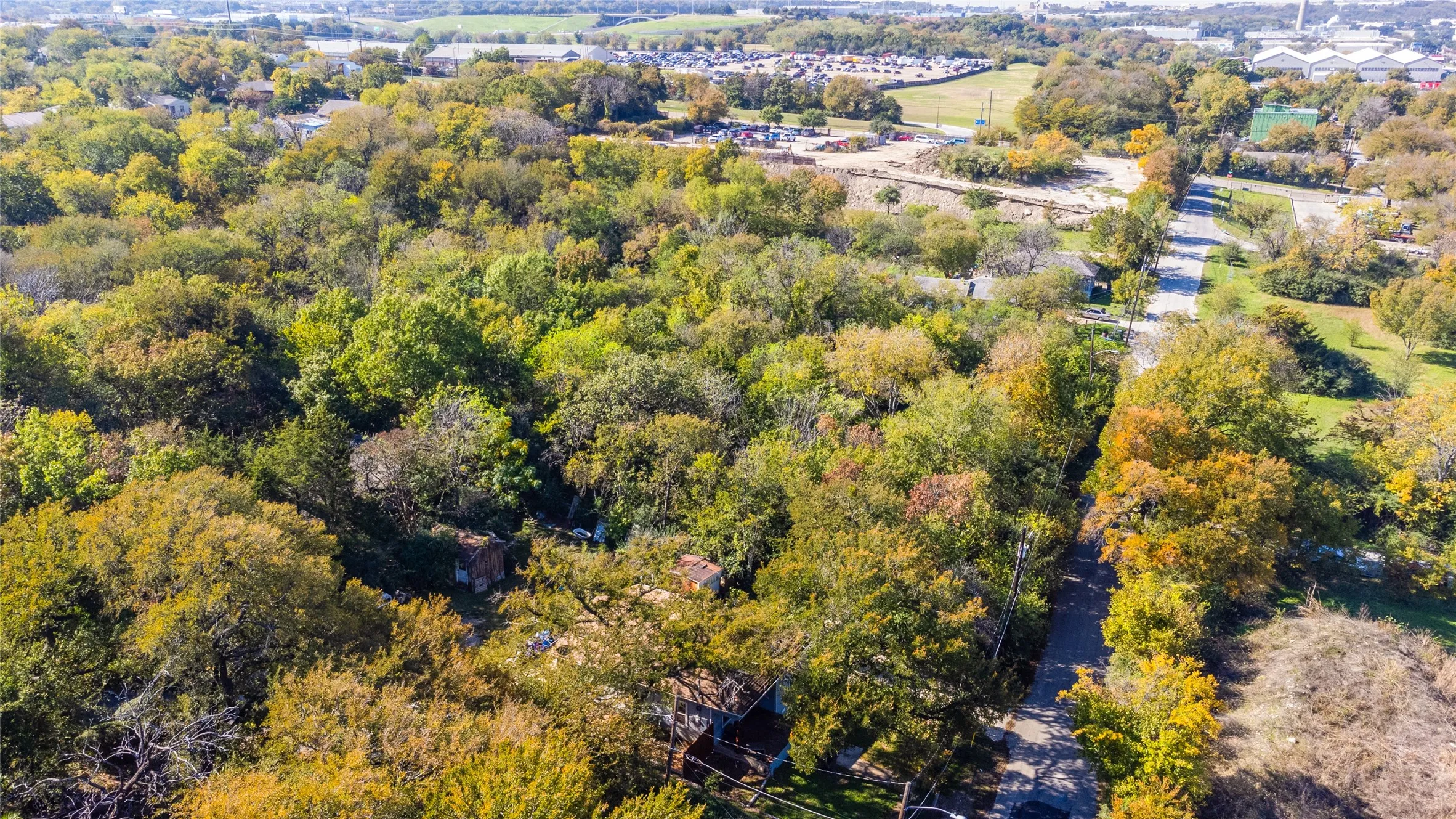 Drone / aerial view