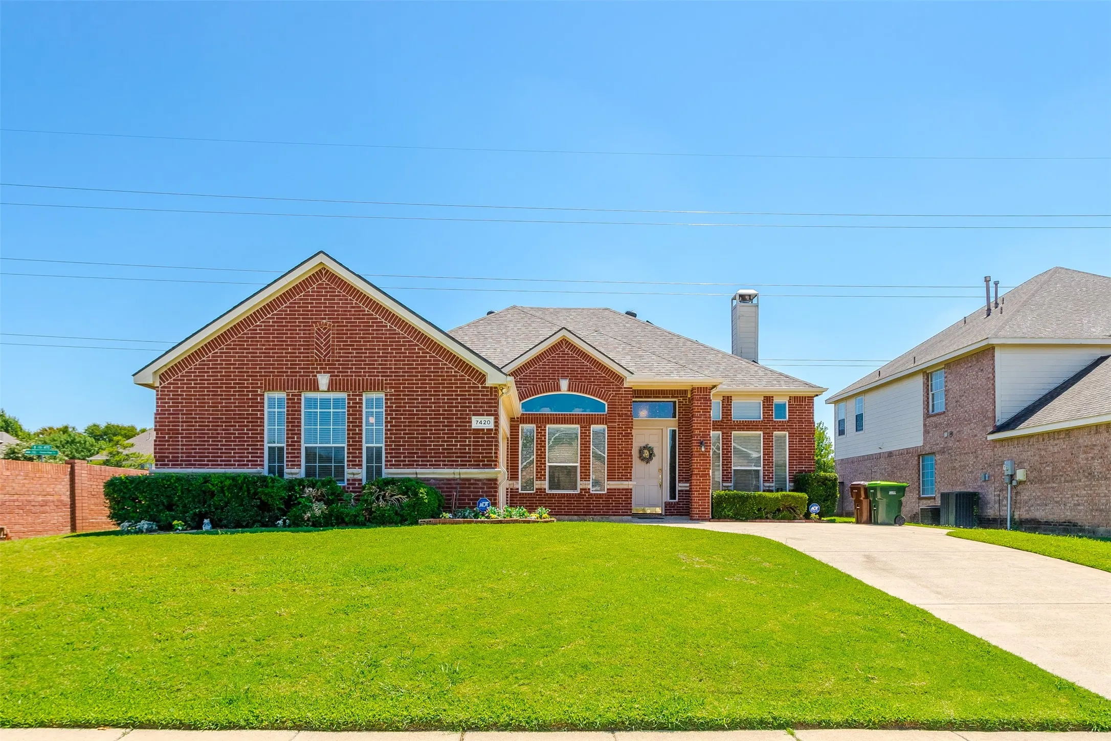 Beautiful Brick Facade!  Solar Panels Fully Paid For Offer Savings On Utilities!