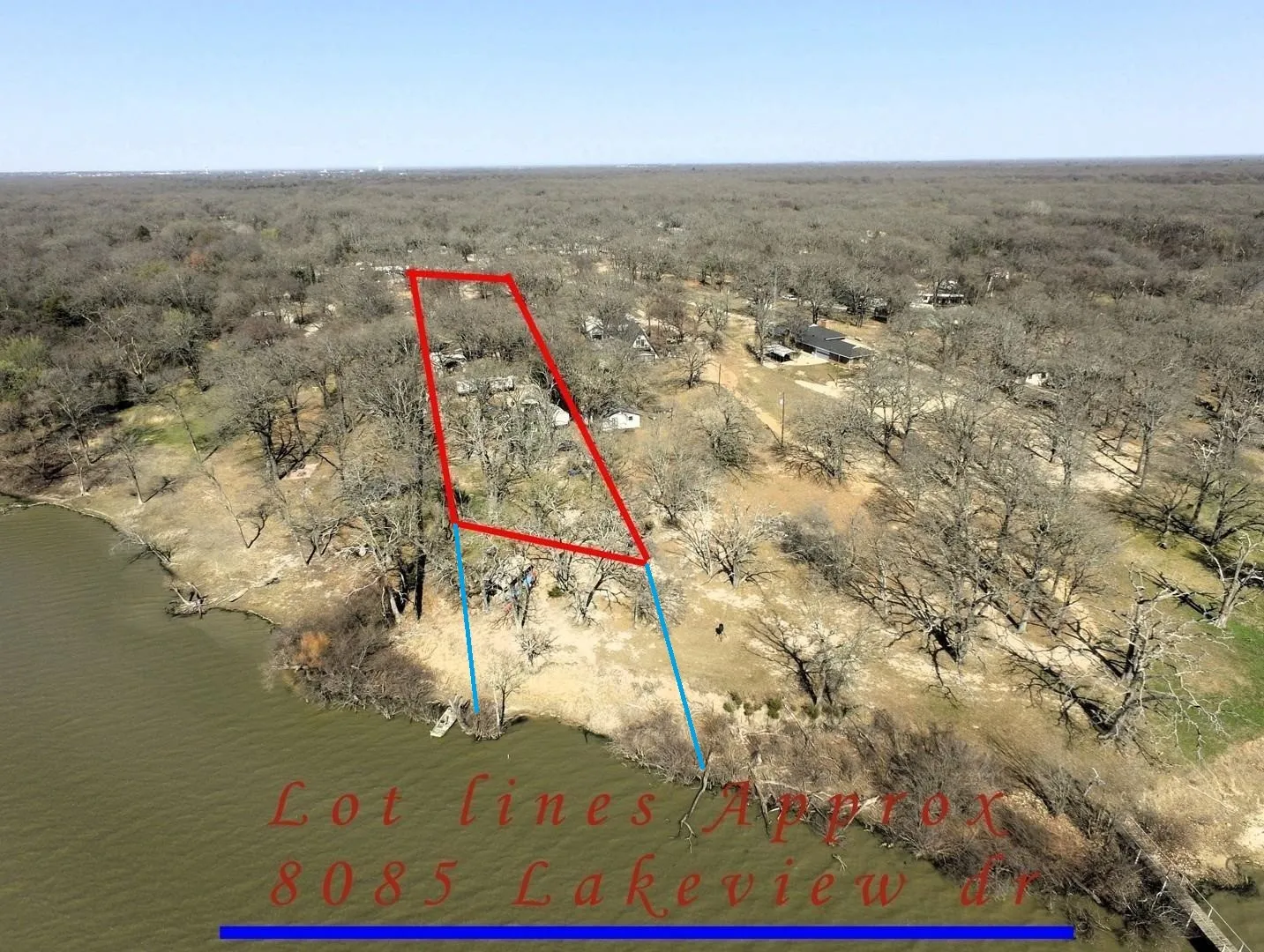 Single Family Residence For Sale in Hunt County , 8085 Lakeview Drive, Quinlan, Texas 75474, 1 Bedroom, 1 Bathroom, 2 Garage spaces, 500 Sqft, built in 0, mls#21302079, Real Estate Agent in Quinlan, Homes For Sale in Hunt county, Homes For Sale in Quinlan, Realtor in Quinlan Texas, Real Estate Brokerage Independent Realty Texas, Luminita Cordes Realtor