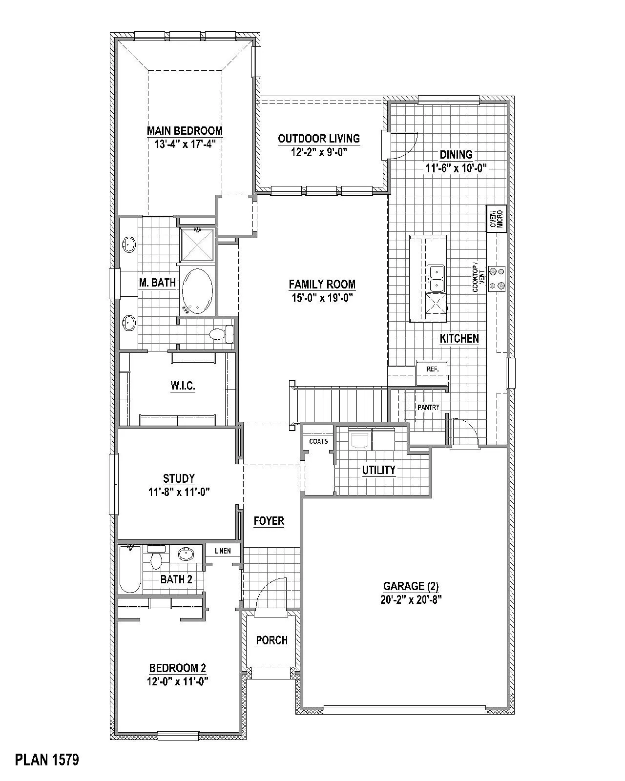 1st Level Floor plan