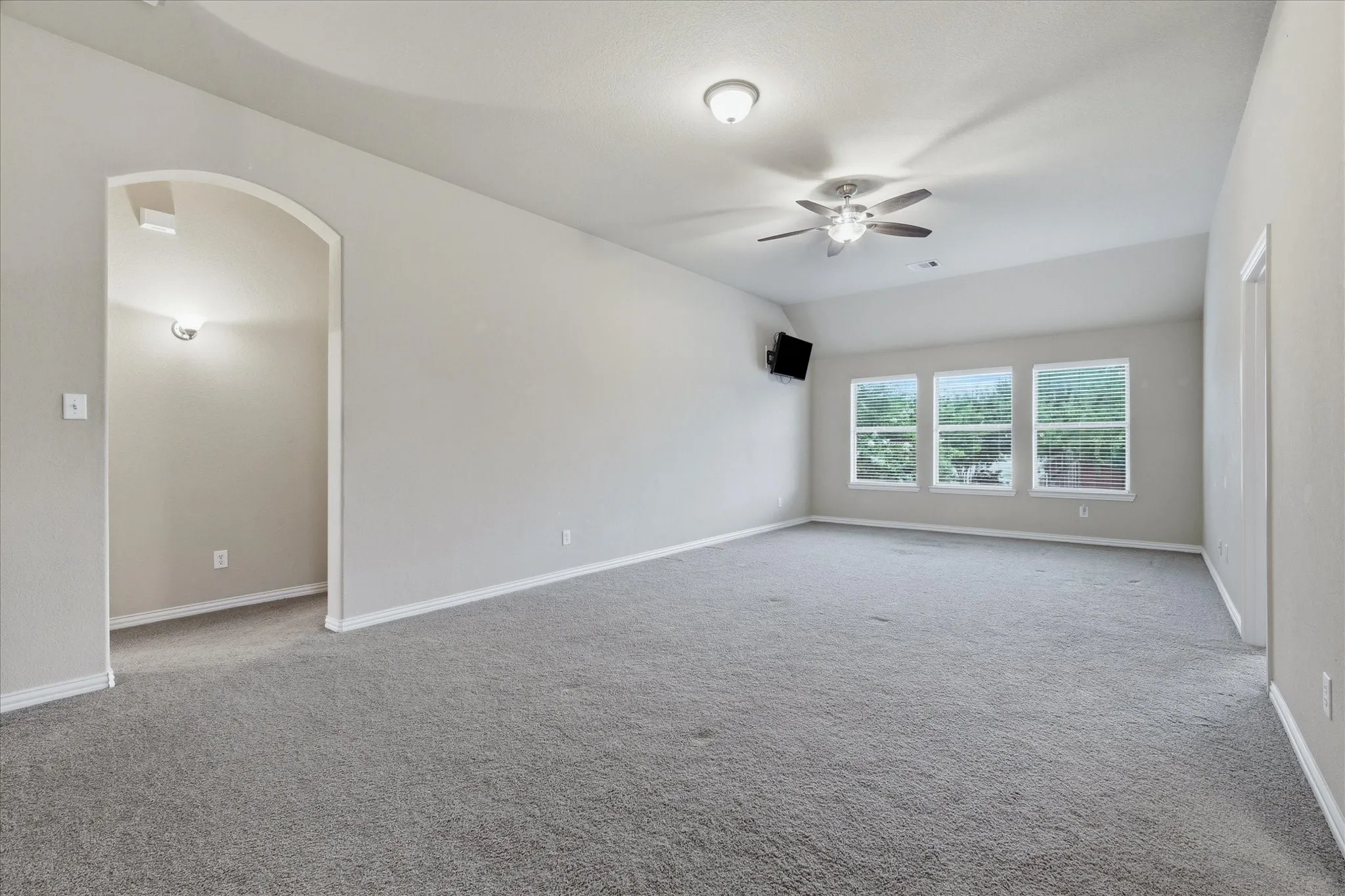 Large game room opens to the secondary bedrooms and the large media room. Also featured is a nook area, perfect for a reading nook, and the first of two Jack-n-Jill bathrooms, which provides easy access while entertaining.