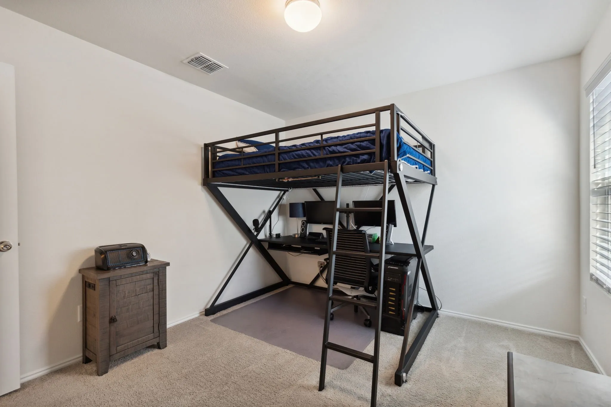 Bedroom #2 is currently a guest room and home office.