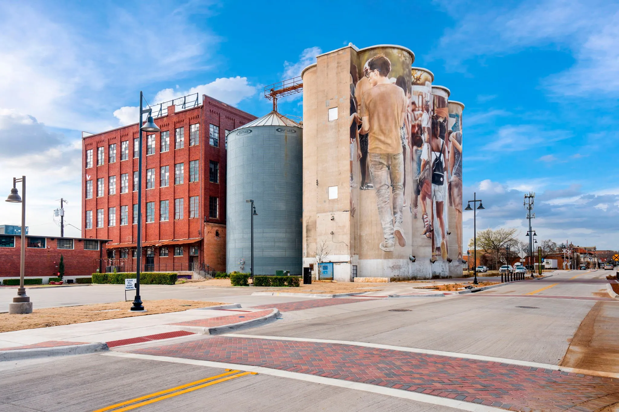 Surrounded by local landmarks like TUPPS Brewery and the iconic painted water towers, this area has evolved into a cultural destination - hosting events, live music, and community experiences that enhance its appeal.