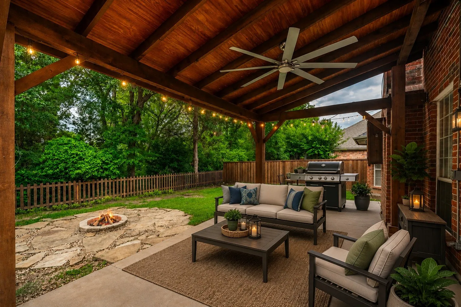 Patio terrace