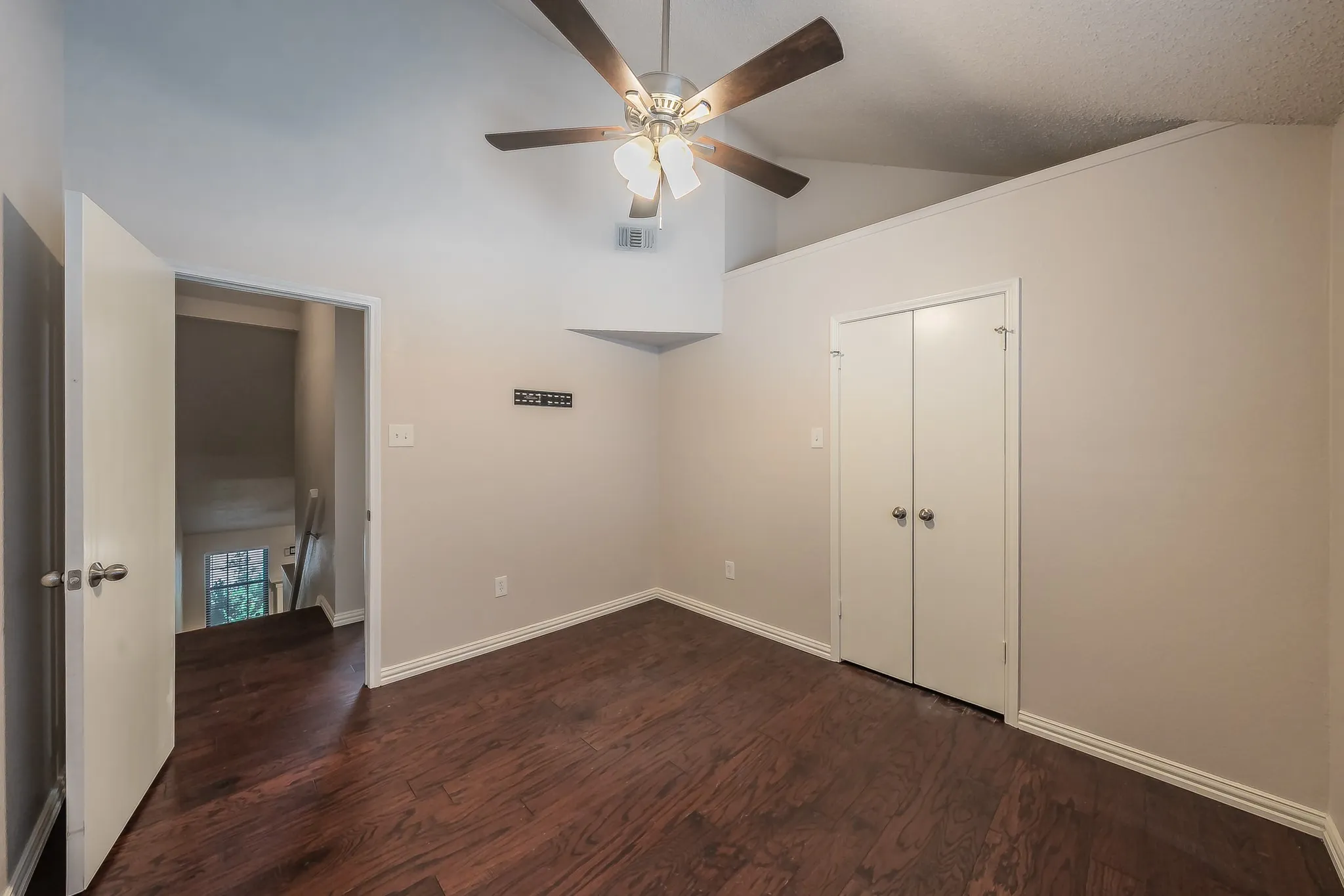 One of 2 bedrooms upstairs