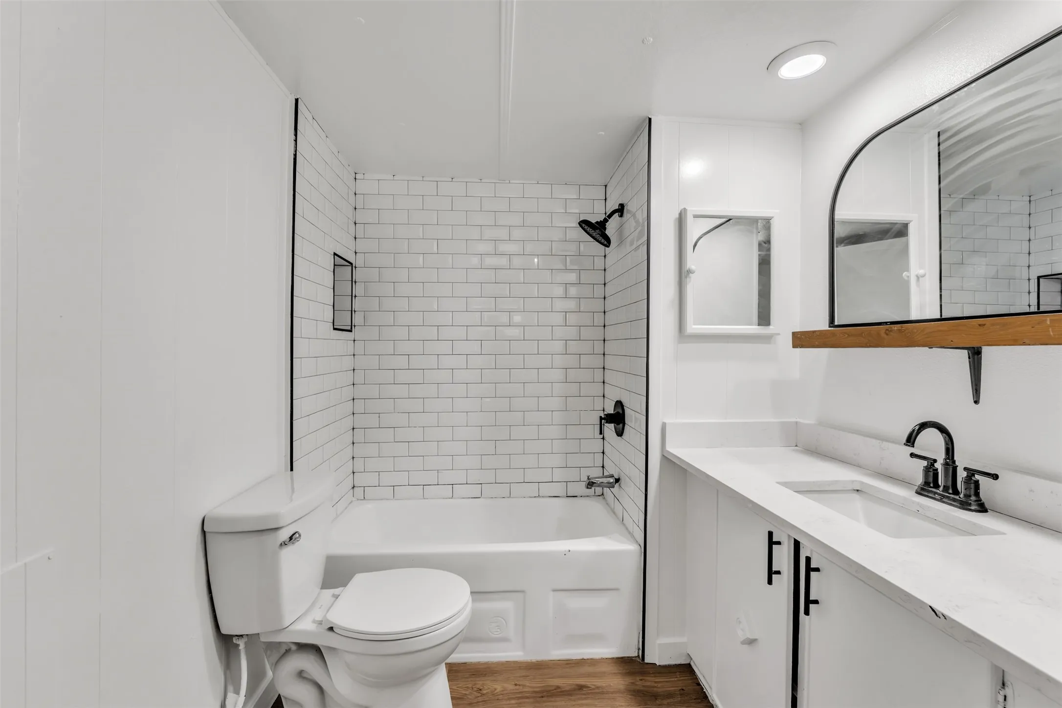 hallway bathroom