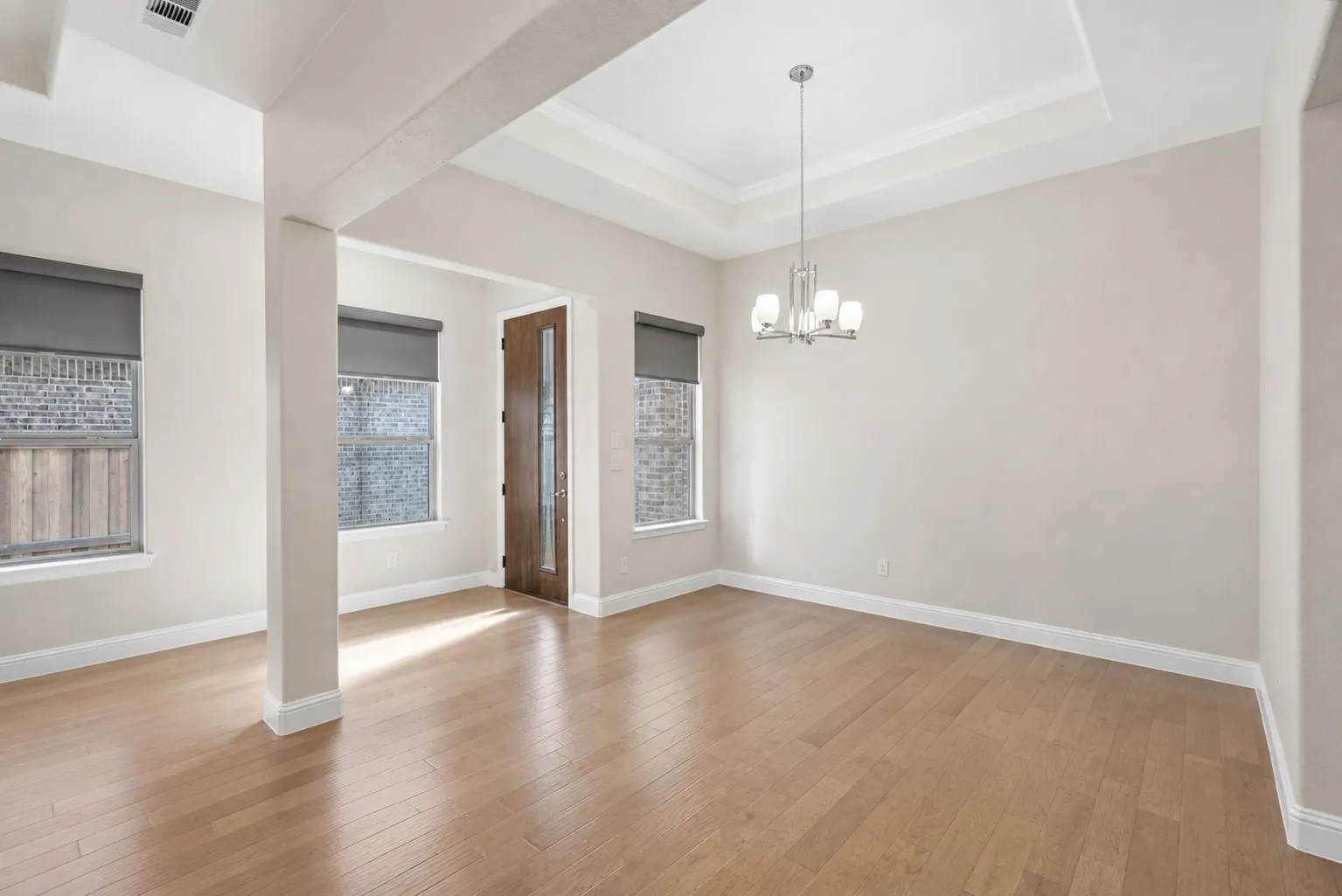 This home is light, bright and open.