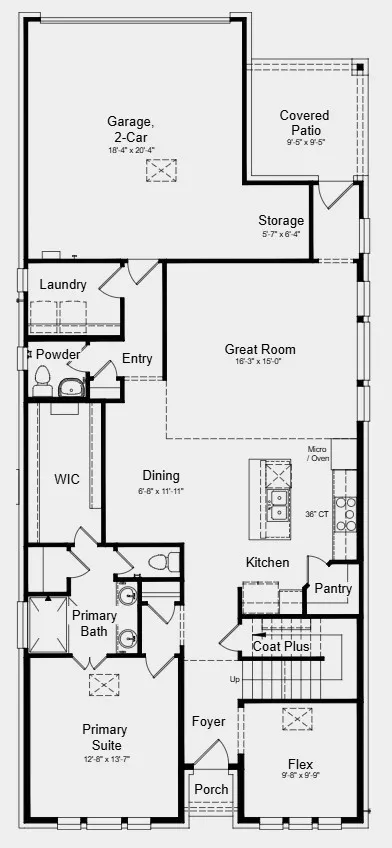 Additional Highlights include: Tiled shower floor in primary bath, upgraded cabinets, and coordinating cabinets, flooring, and finishes.