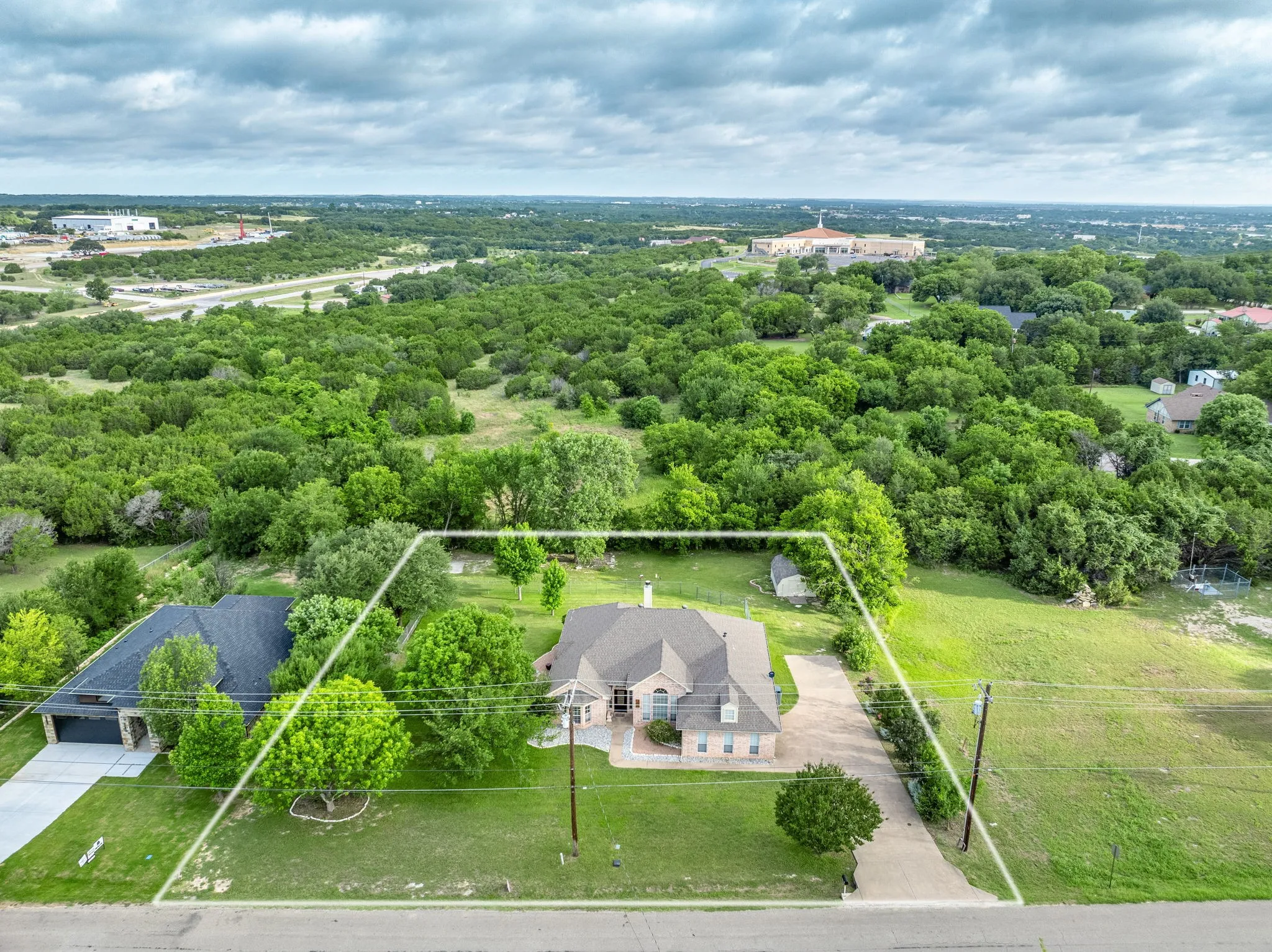 Beautiful home on two lots in a great neighborhood!