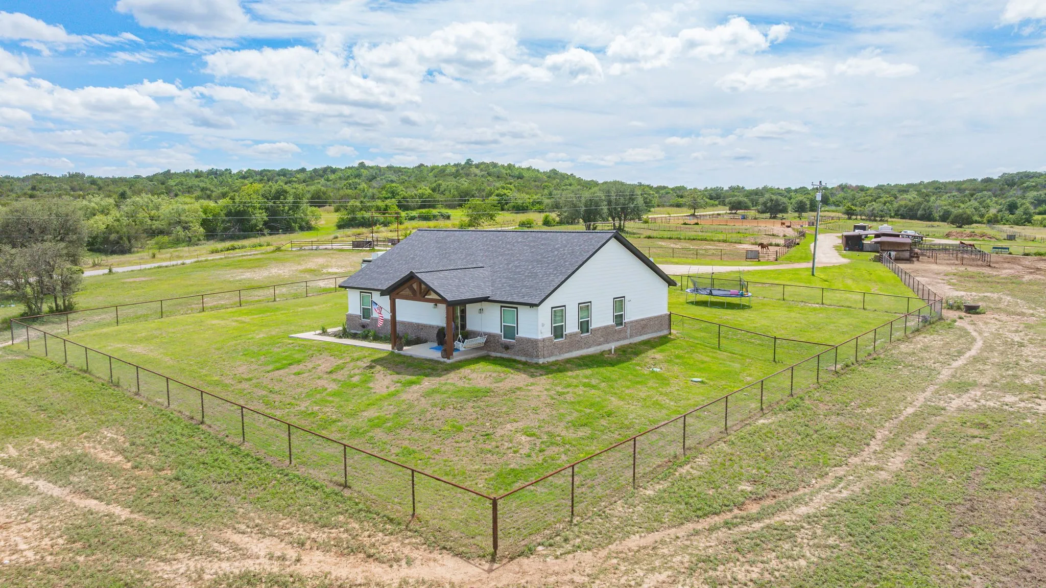Single Family Residence For Sale in Erath County , 930 County Road 161 Road, Stephenville, Texas 76401, 3 Bedroom, 2 Bathroom, Garage spaces, 1,794 Sqft, built in 2020, Price $975,000, mls#21302657, Real Estate Agent in Stephenville, Homes For Sale in Erath county, Homes For Sale in Stephenville, Realtor in Stephenville Texas, Real Estate Brokerage Independent Realty Texas, Luminita Cordes Realtor